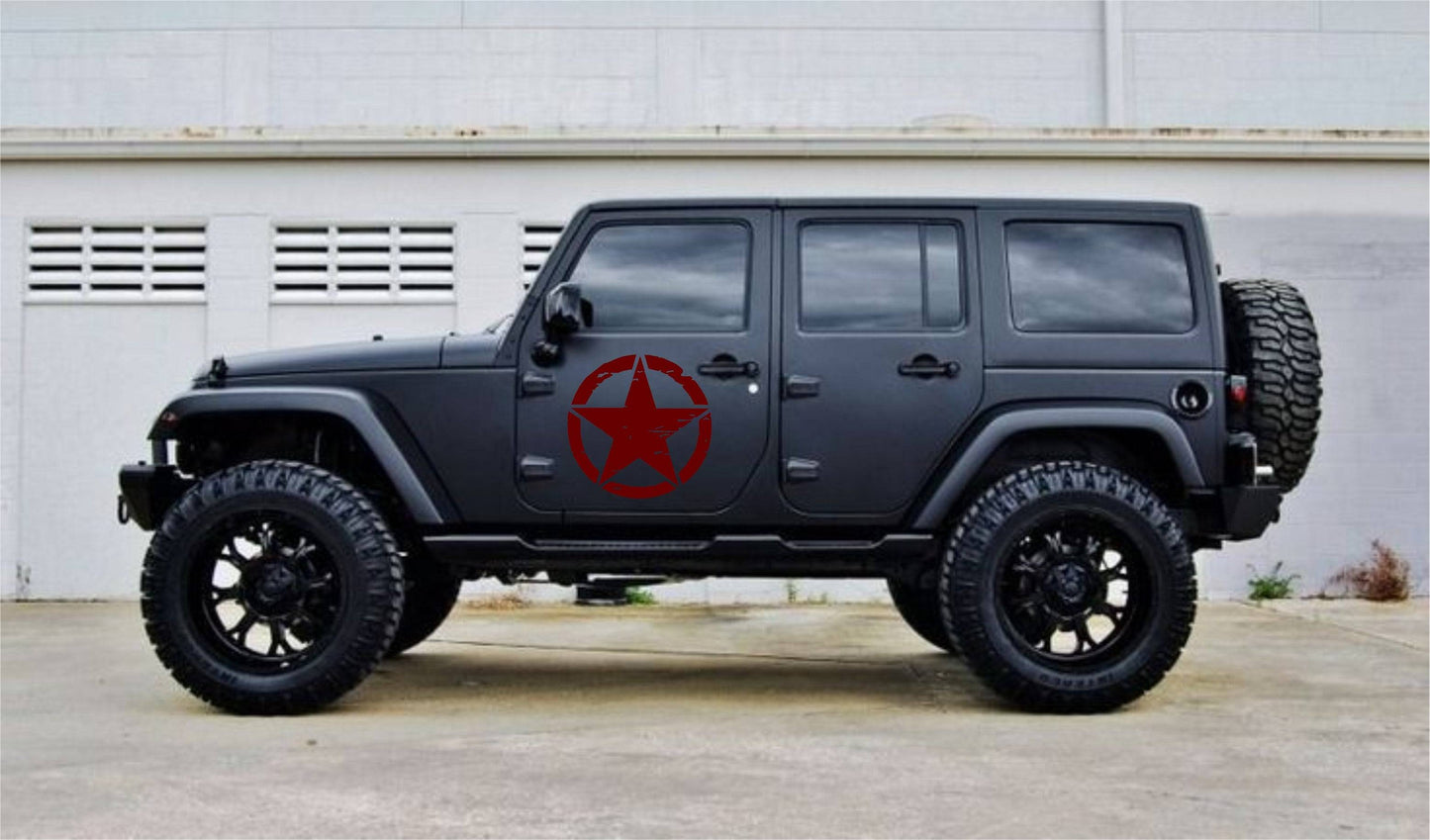Military Star Decals for Trucks, Jeeps, Cars, SUVs | Sizes Available