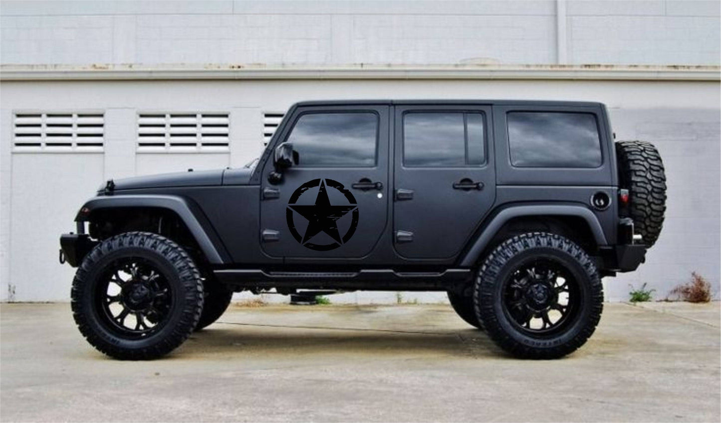 Military Star Decals for Trucks, Jeeps, Cars, SUVs | Sizes Available