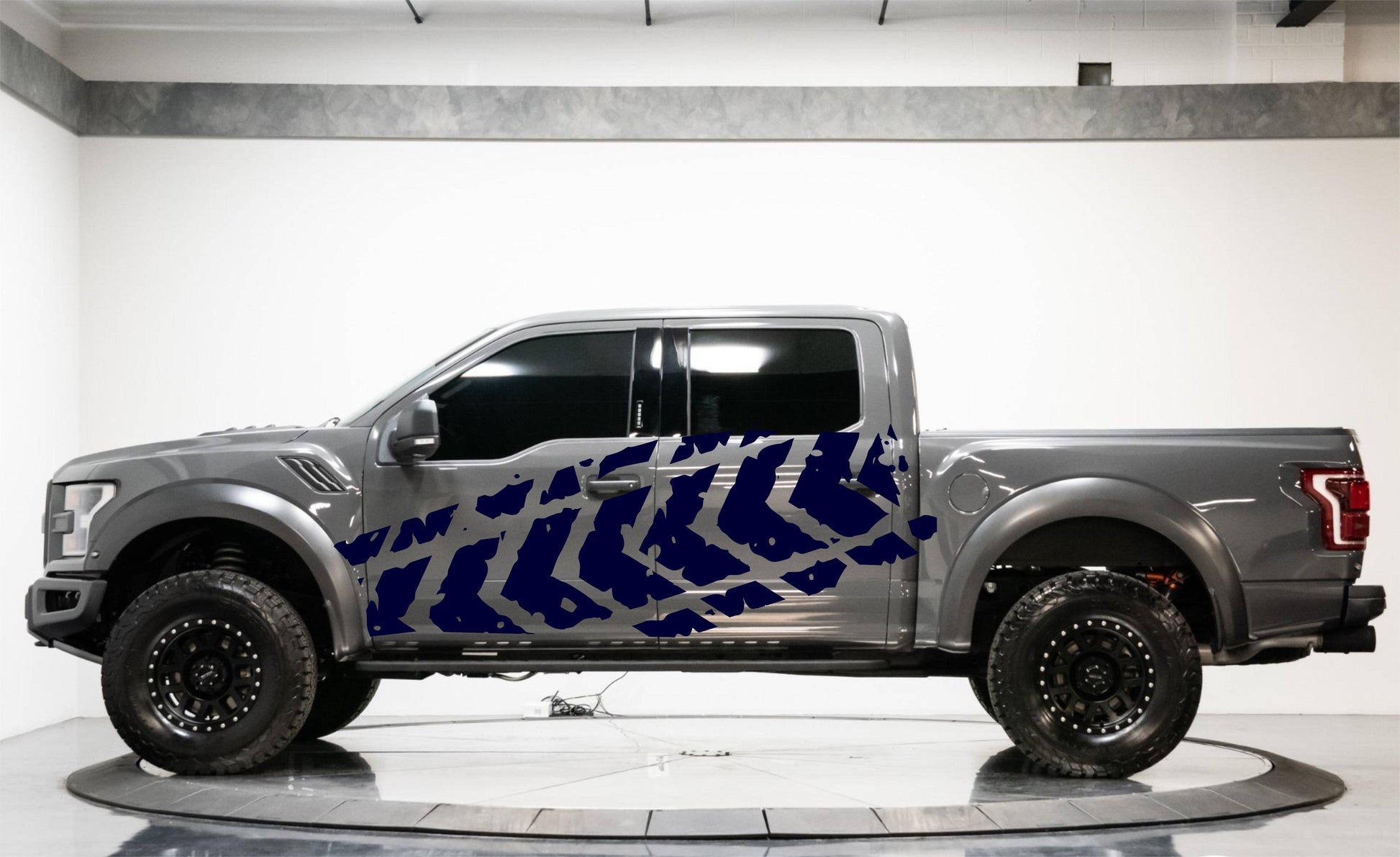 Tire Track Decals For Jeeps, Trucks, SUVs, Cars (UNIVERSAL). Sizes Available.