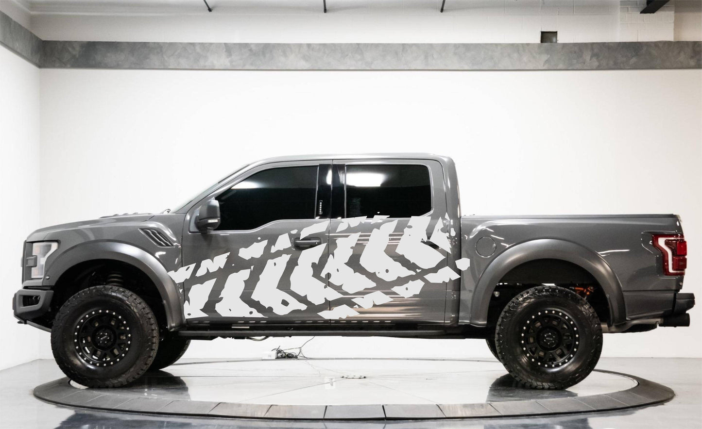 Tire Track Decals For Jeeps, Trucks, SUVs, Cars (UNIVERSAL). Sizes Available.