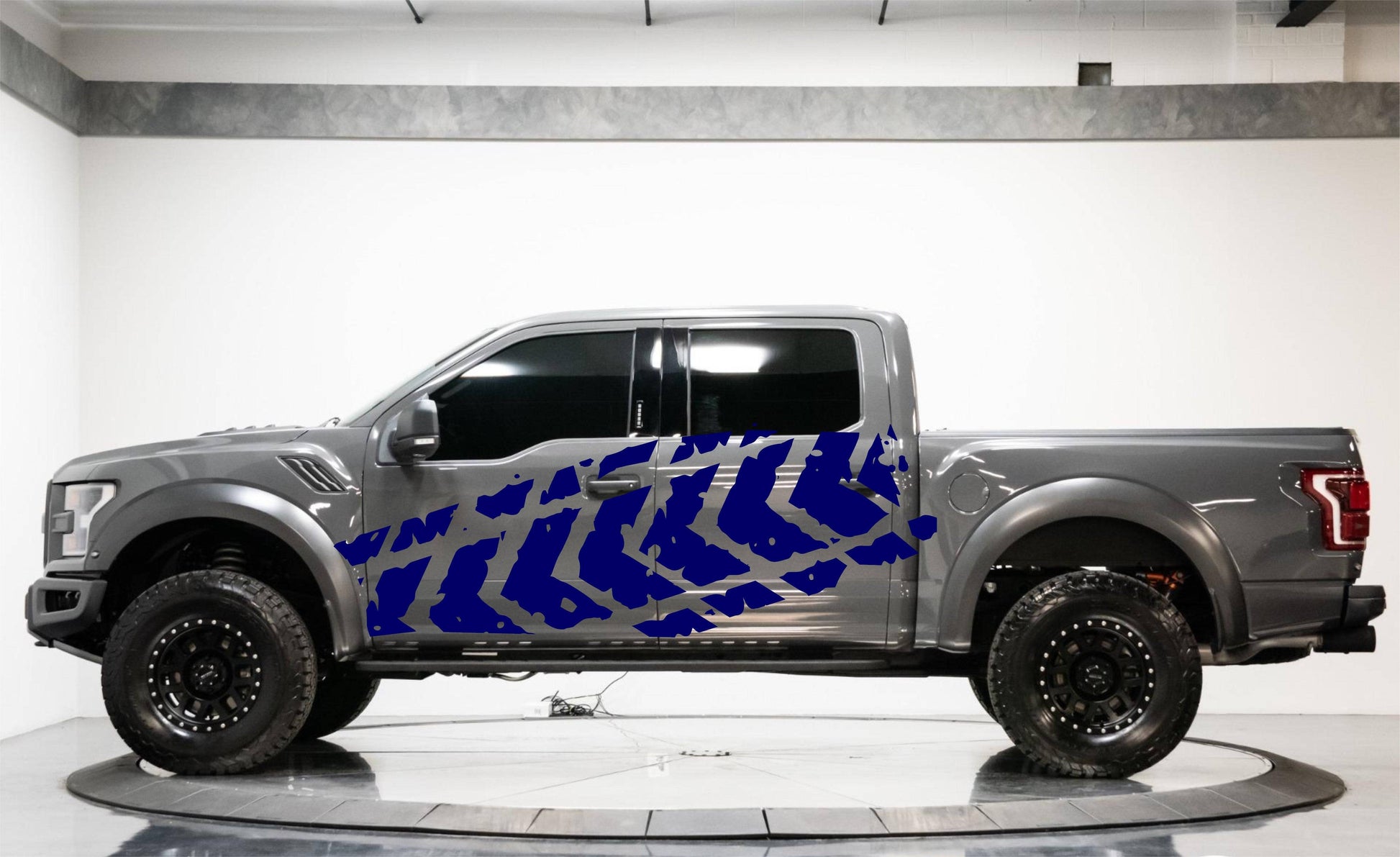 Tire Track Decals For Jeeps, Trucks, SUVs, Cars (UNIVERSAL). Sizes Available.