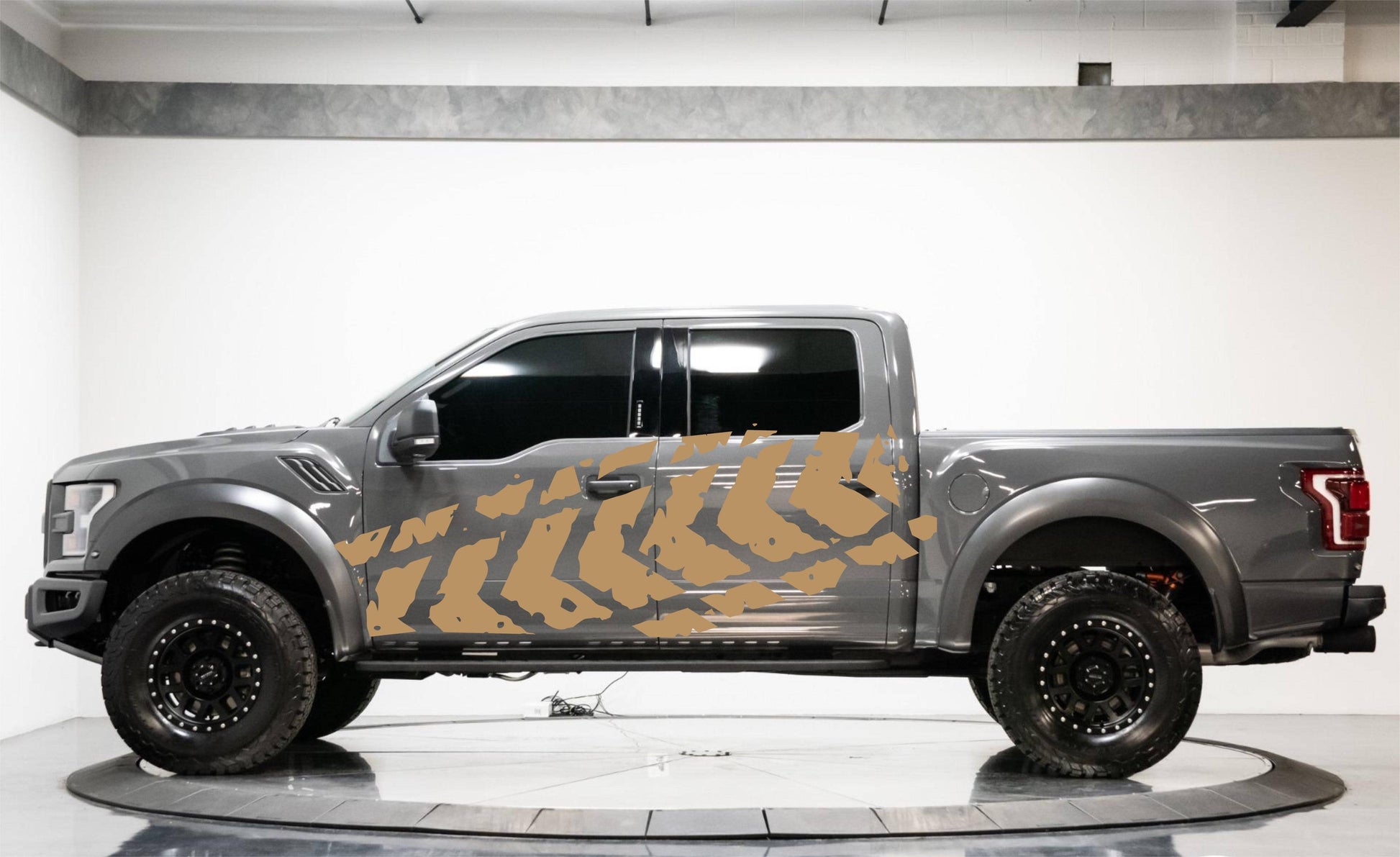 Tire Track Decals For Jeeps, Trucks, SUVs, Cars (UNIVERSAL). Sizes Available.