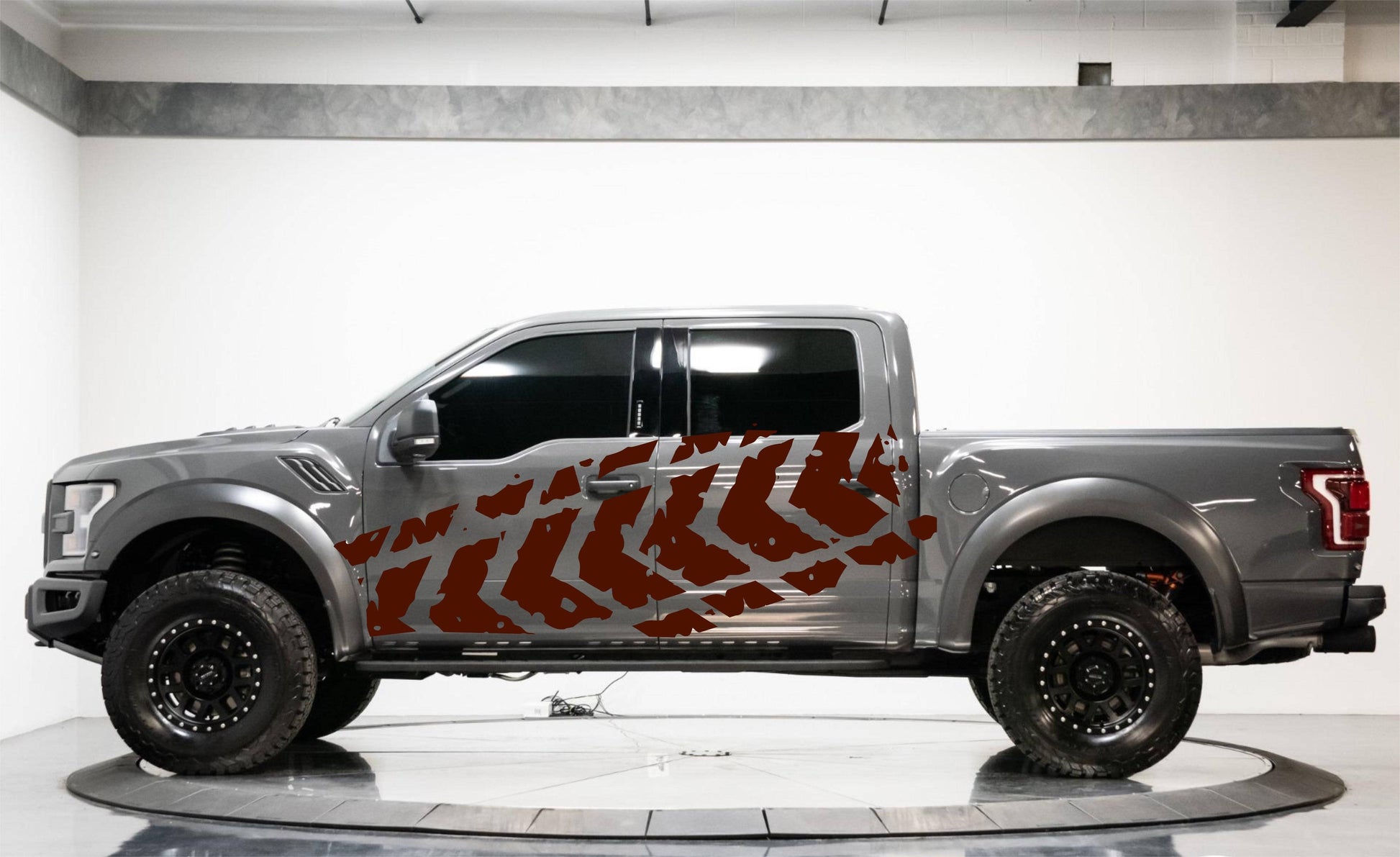 Tire Track Decals For Jeeps, Trucks, SUVs, Cars (UNIVERSAL). Sizes Available.