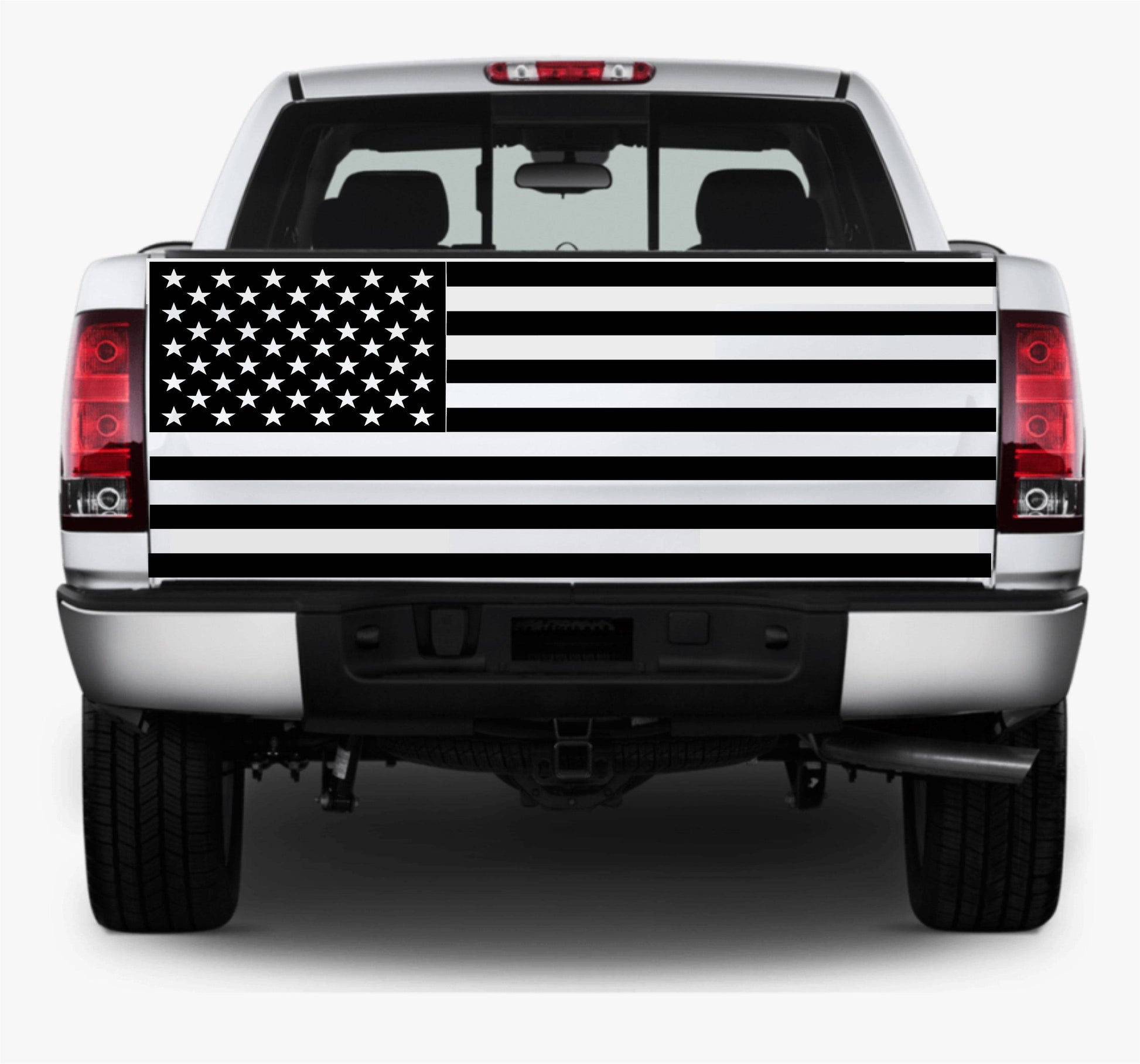 American Flag Decal Stickers | Patriotic Vinyl Decal for Any Trucks, SUV's, Vans, Tailgates, Bumpers...