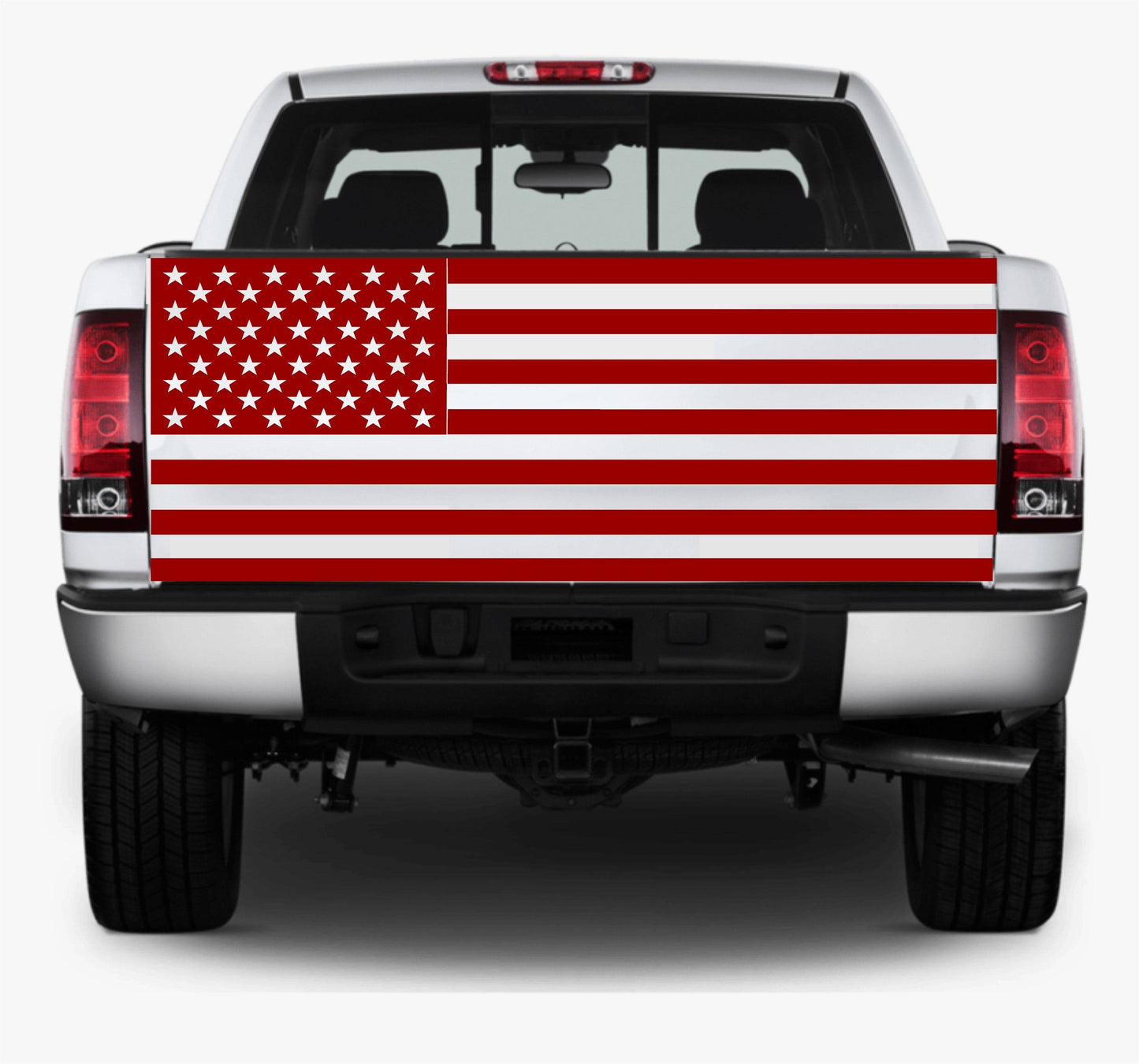 American Flag Decal Stickers | Patriotic Vinyl Decal for Any Trucks, SUV's, Vans, Tailgates, Bumpers...