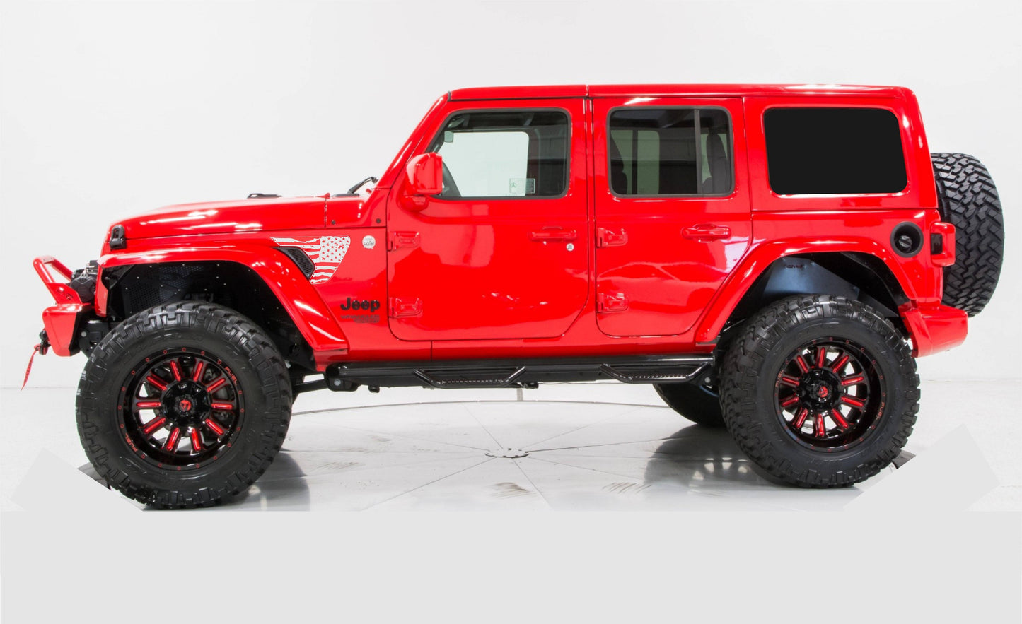 American Flag Fender Vents Vinyl Decal for Jeep Wrangler JL & Jeep Gladiator