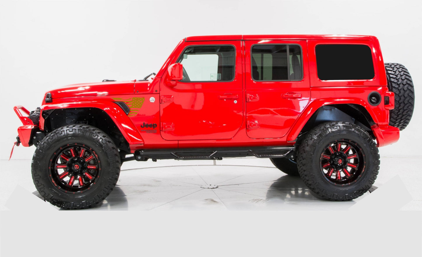 American Flag Fender Vents Vinyl Decal for Jeep Wrangler JL & Jeep Gladiator