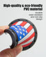 Car Cup Holder Coasters 4 Pack - American Flag 2.75 Inch Anti Slip Shockproof Drink Mat - Vehicle Interior Decor Accessories Colorful