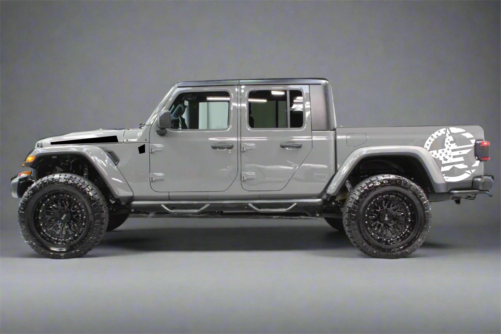 American Flag Military Star Decals for Jeep Gladiator Truck Bed 
