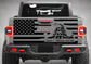 Don't Tread on Me American Flag Jeep Gladiator Tailgate Decal