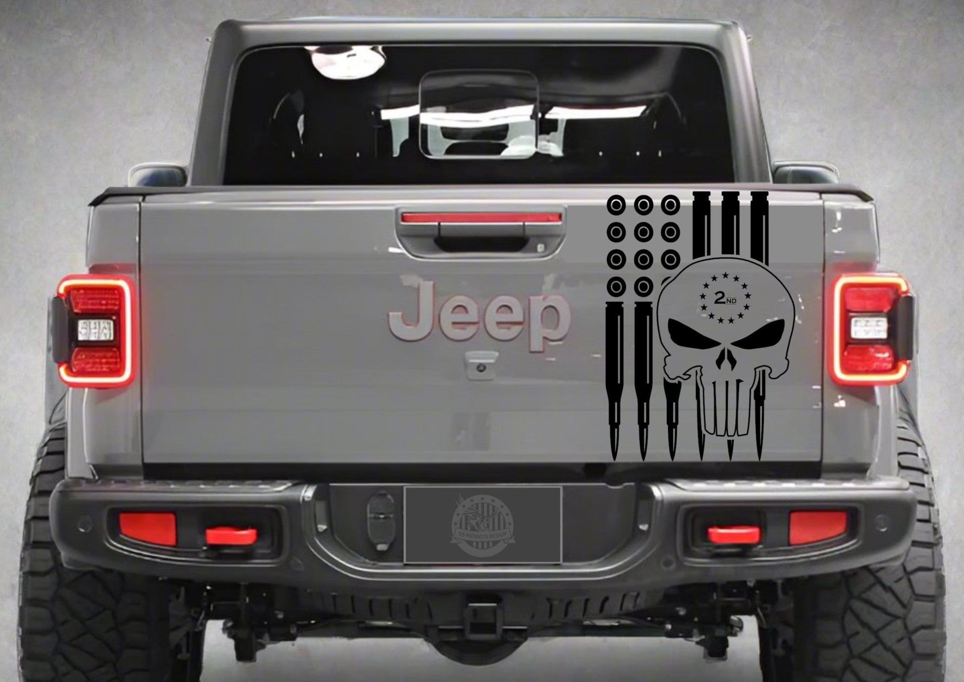  Punisher 2nd Amendment American Flag