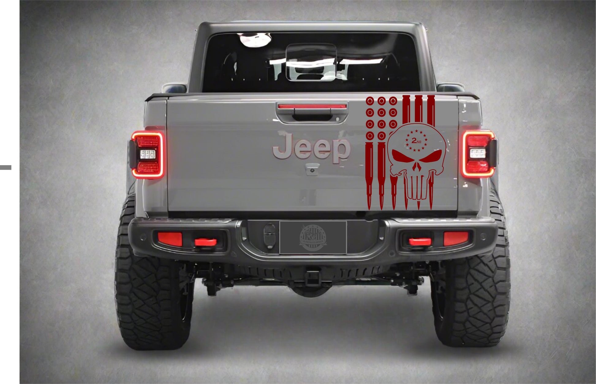  Punisher 2nd Amendment American Flag