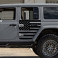 American Flag Decals for Jeep Wrangler JL, JK (4-Door) Doors