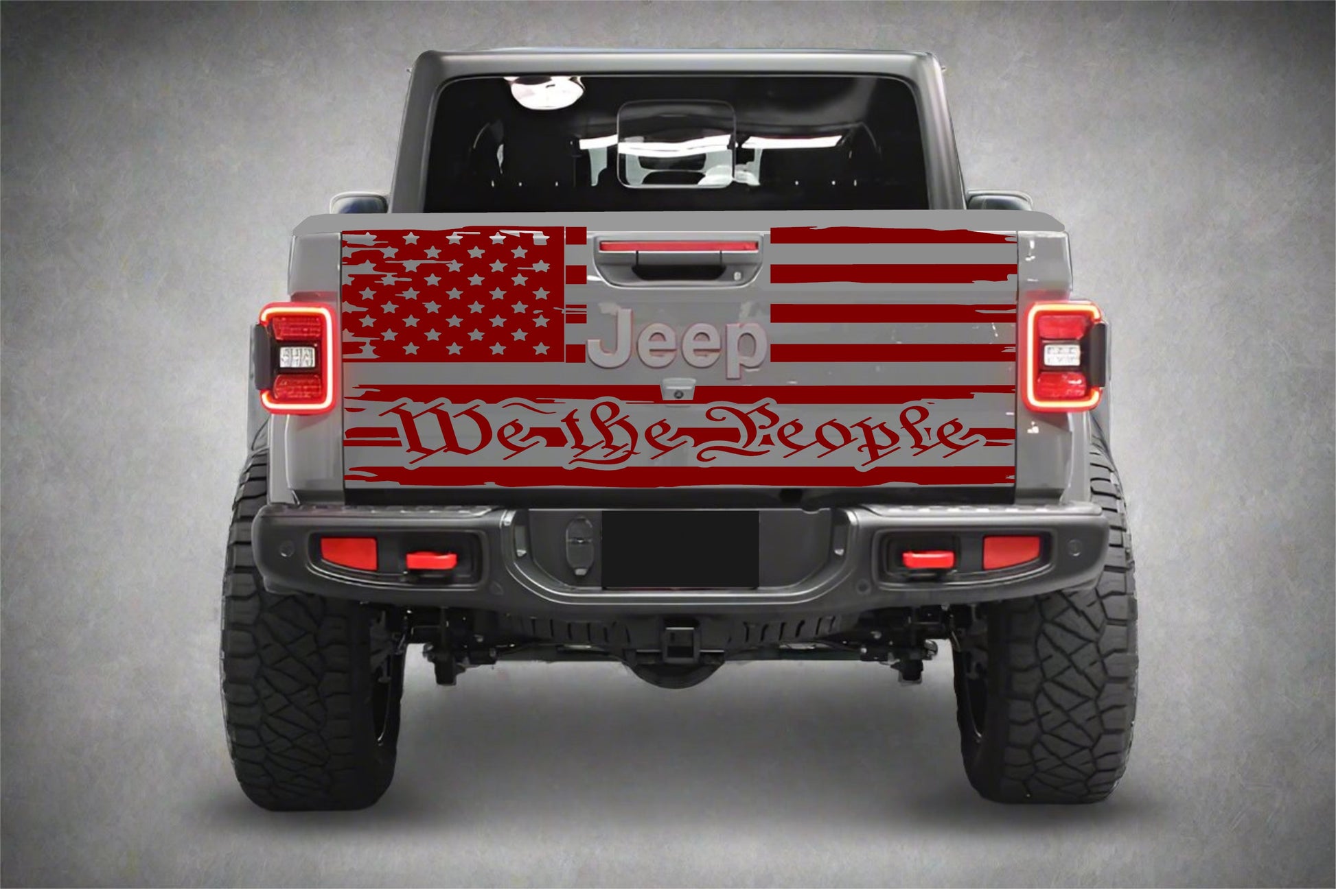 on't Tread on Me American Flag Jeep Gladiator Decal