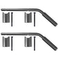 Front Grab Handle Grab Bar Compatible with Jeep Wrangler JK Rubicon Sahara Sport 2007-2017 2/4 Door Solid Steel 2 Pieces