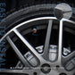 4pc Anti-Theft Punisher Tire Valve Caps | Universal Aluminum Stem Covers for Cars, SUVs, Trucks, Bikes, Motorcycles | Airtight Seal | Hexagon Design