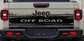 Off Road Mud Splash Tire Tracks Decals Stickers for Jeep Gladiator Truck's Tailgate