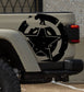 Jeep Gladiator Decals Military Star Stickers Patriotic (Side Bed Decals)