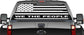 We The People Decal American Flag vinyl Decal Fits Any Trucks Ram, Dodge, Chevrolet, Tacoma, F150, F250 F350 Decals REar window