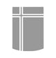 Cross Hood Decal Sticker for Jeep Wrangler JL, JK, Gladiator, Trucks, Cars, SUV's
