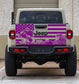 Jeep Gladiator Decal Beach American Flag Tailgate Decal Stickers 